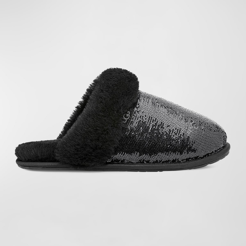UGG Scuffette II Mirror Ball (Black) Women's Shoes